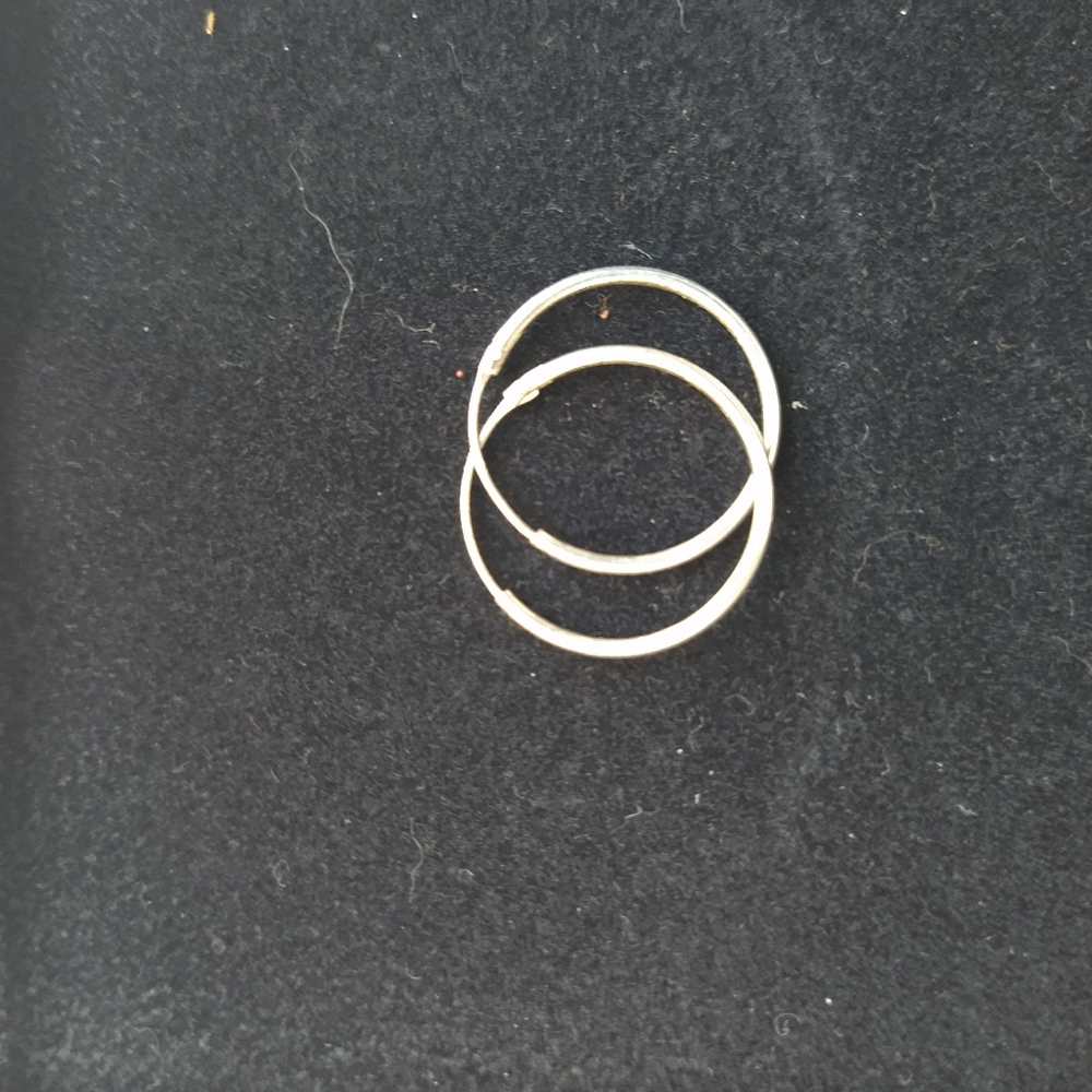 Sterling Silver Hoop Earrings